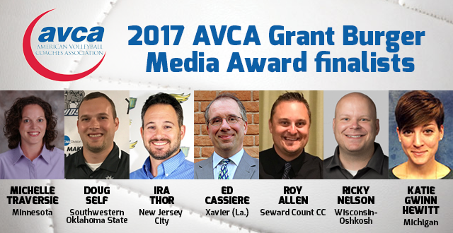 AVCA Announces Grant Burger Award Winner And Finalists